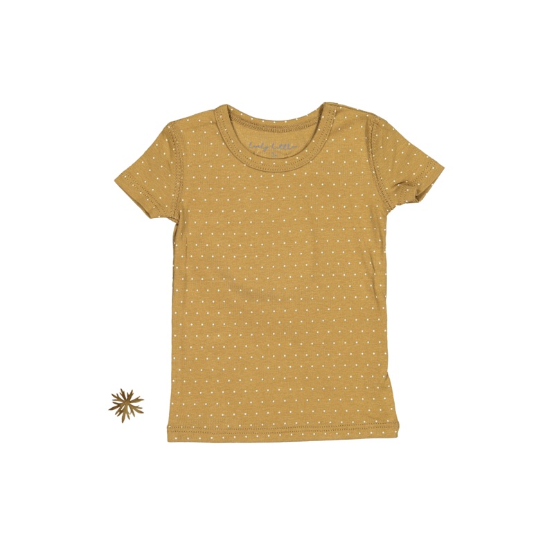 The Printed Short Sleeve Tee – Golden Dot
