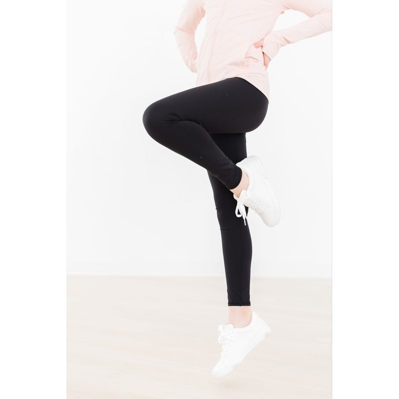 Balanced Black Active Legging|2T|3T|4T|5/6|7/8|9/10|11/12
