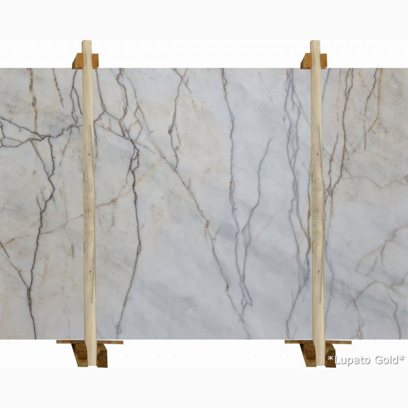 Lupato Gold White Bookmatching Marble Slabs Polished – Livfloors Collection