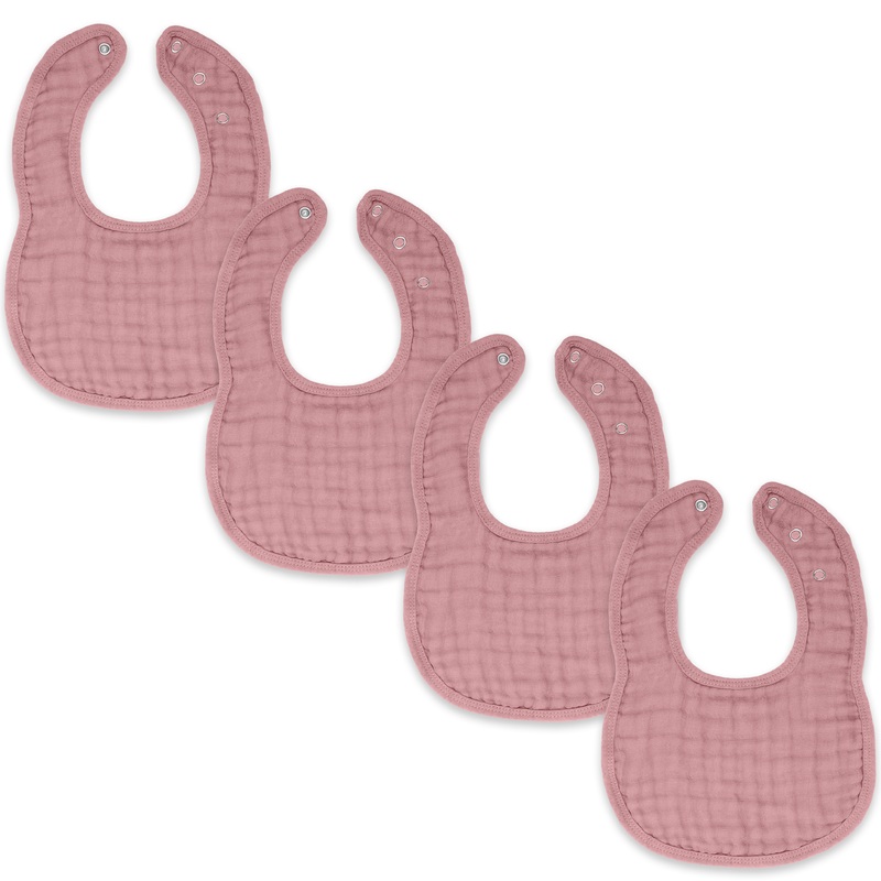 Muslin Bibs by Comfy Cubs – Mauve