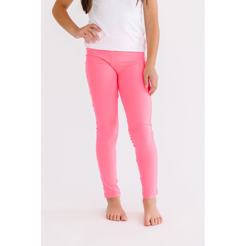 Neon Pink Leggings|6-12M|12-24M|2T|3T|4T|5/6|7/8|9/10
