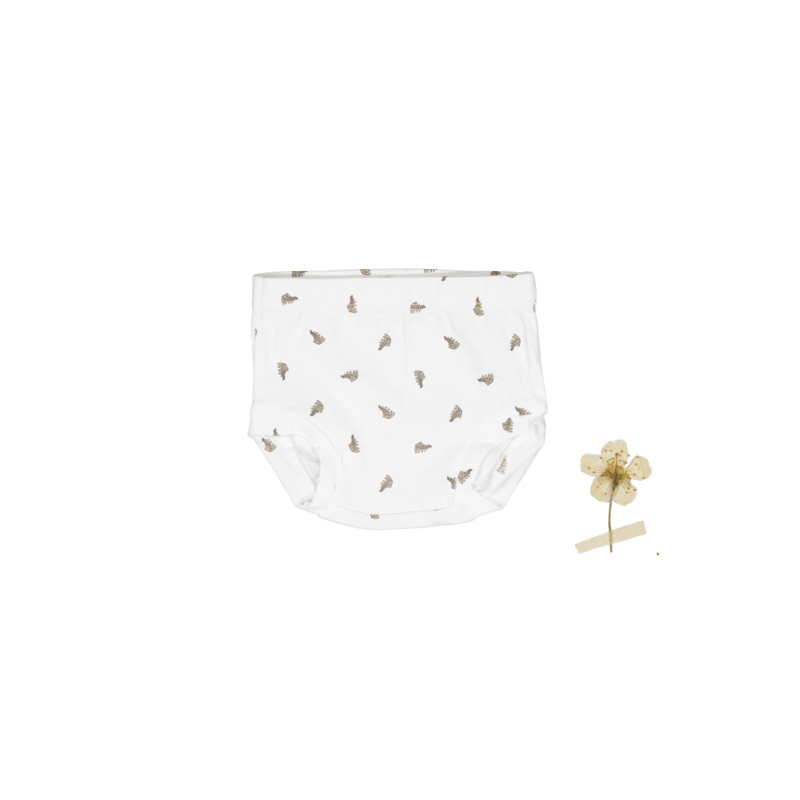 The Printed Bloomer – White Leaf