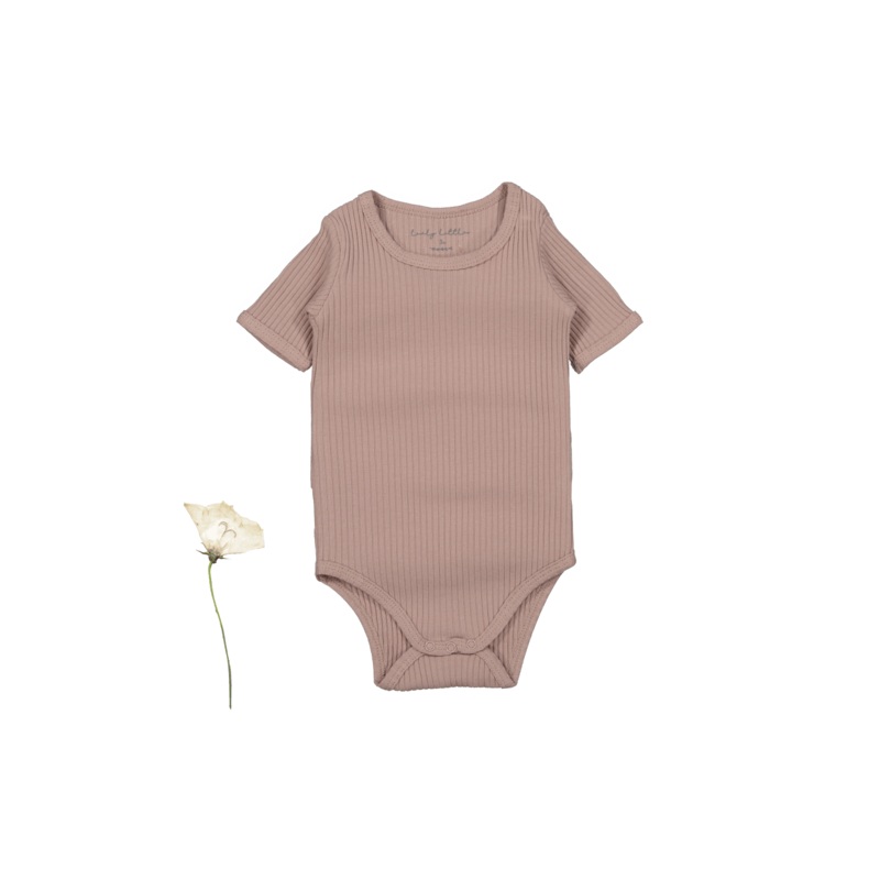 The Short Sleeve Onesie – Mauve