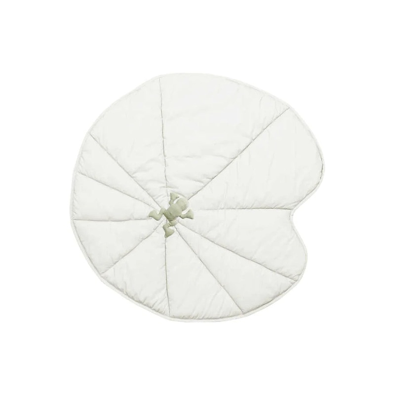 WASHABLE PLAY MAT WATER LILY NATURAL