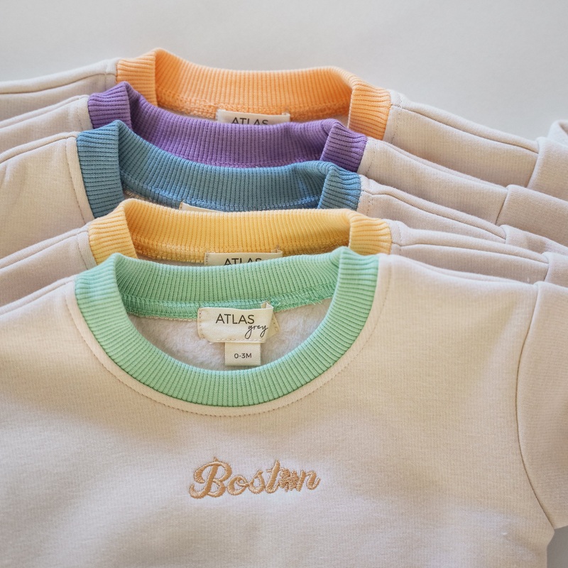 City Vibe Crewneck|New York|Dallas|Miami|Los Angeles|Boston|NB|0-3M|3-6M|6-9M|9-12M|12-18M|18-24M|2-3T|3-4T|4-5T|5-6T