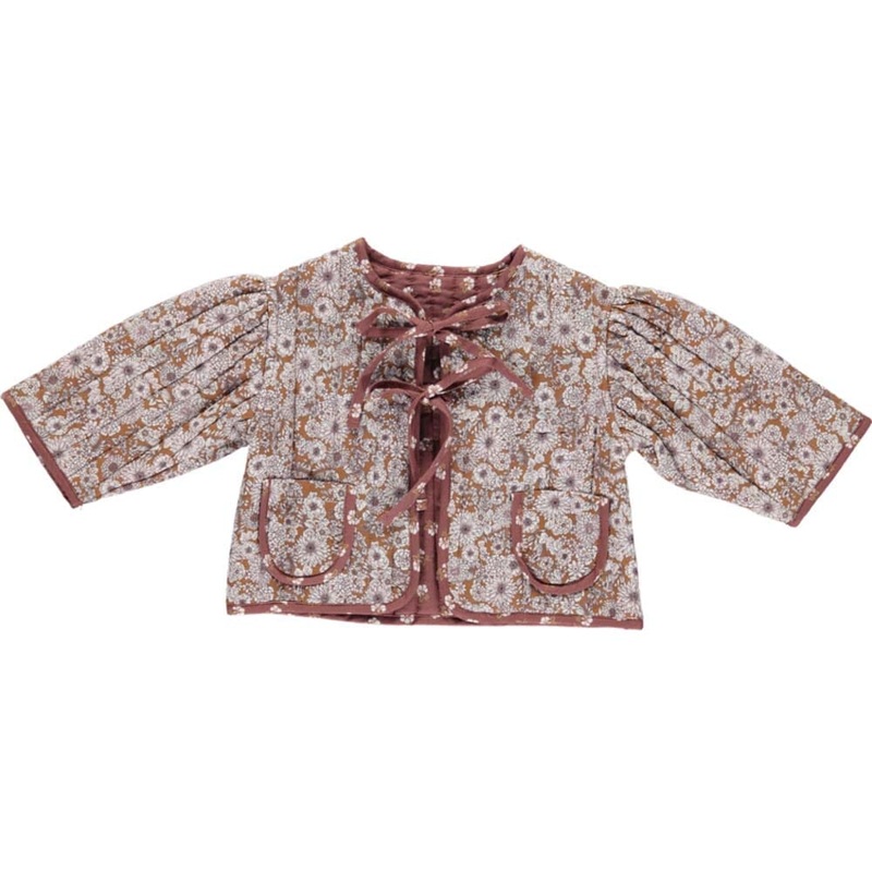 Flora Baby Jacket – Vintage Daisies