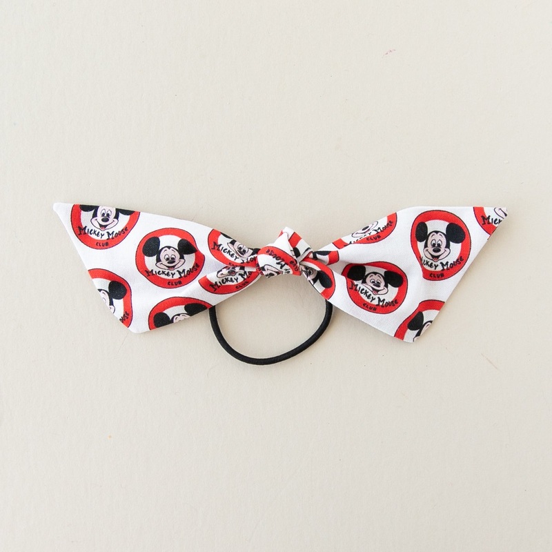 Mickey | Modern Knot|Beige Elastic|Black Elastic