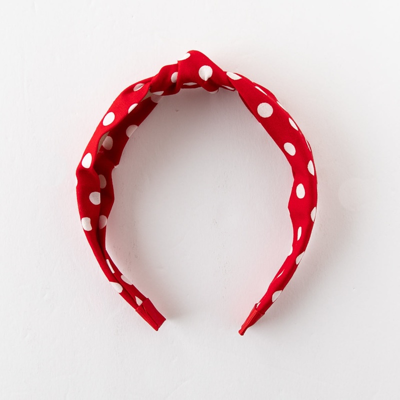 Minnie’s Polka Dot  | Knotted Headband