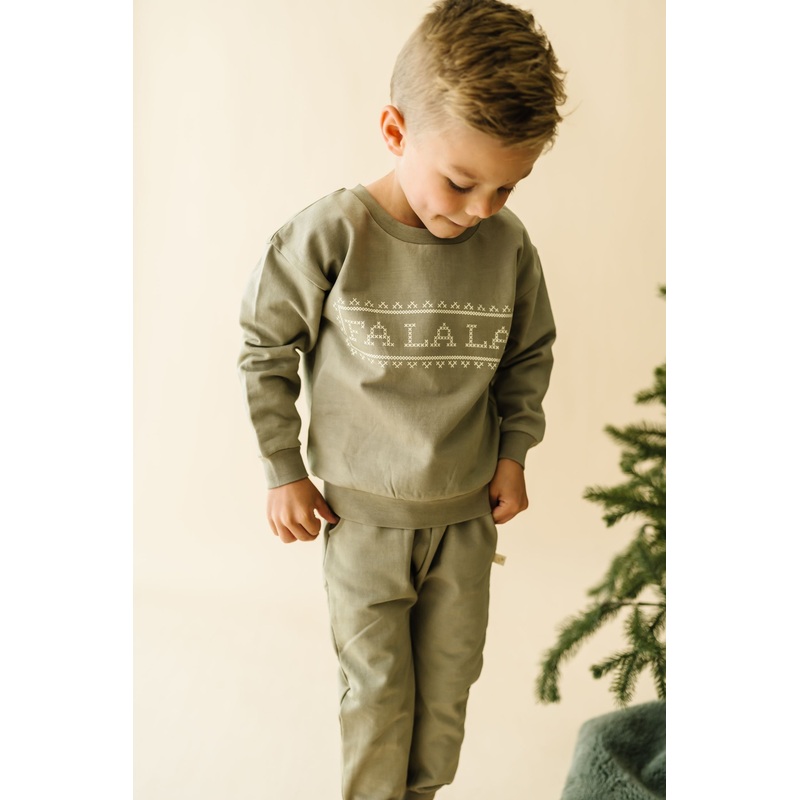 Organic Fleece Sweatshirt – Fa La La