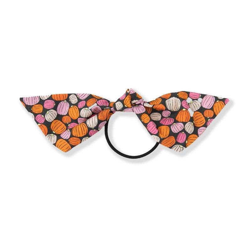 Pumpkin Patch | Modern Knot|Beige Elastic|Black Elastic