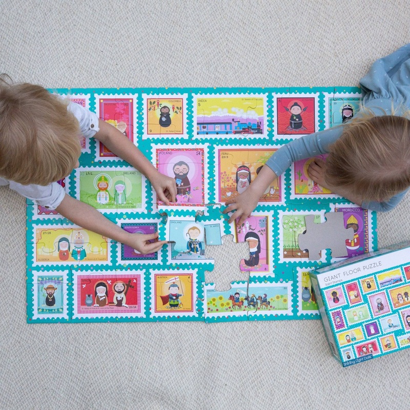 Saint Stamps Giant Floor Puzzle 24 x 36
