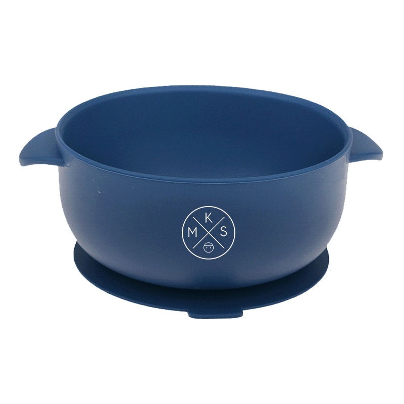 Silicone Bowl with lid – Navy