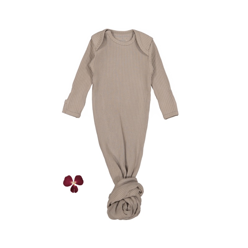 The Baby Gown – Taupe|NB|0m|3m