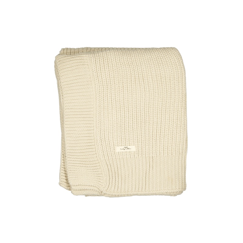 The Chunky Knit Blanket – Bone