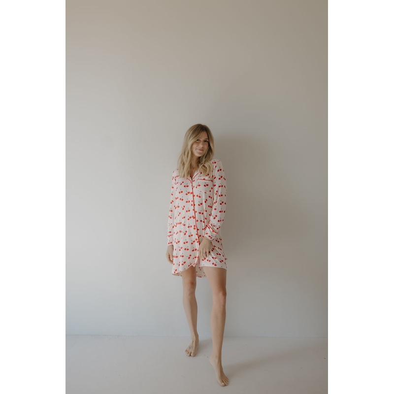 Women’s Bamboo Sleeping Dress | Cherry Orchard