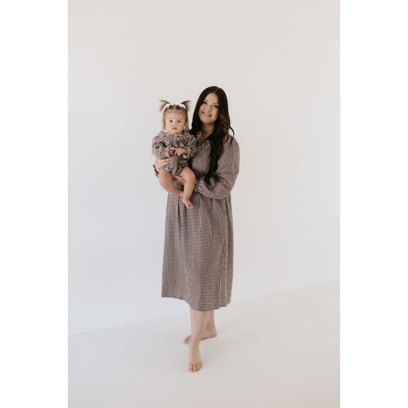 Women’s Long Sleeve Dress | Chocolate Chai