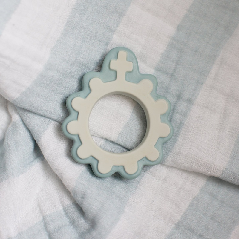 Baby’s First Rosary Natural Rubber Teether