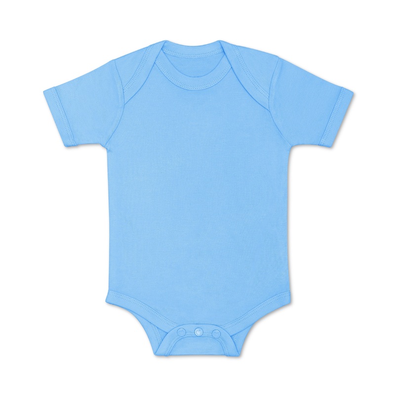 Bamboo Blend Essential Onesie – Baby Blue