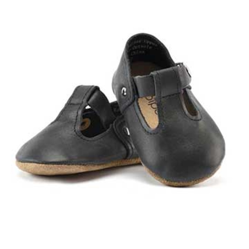 Black – T-Strap Mary Jane – Soft Sole