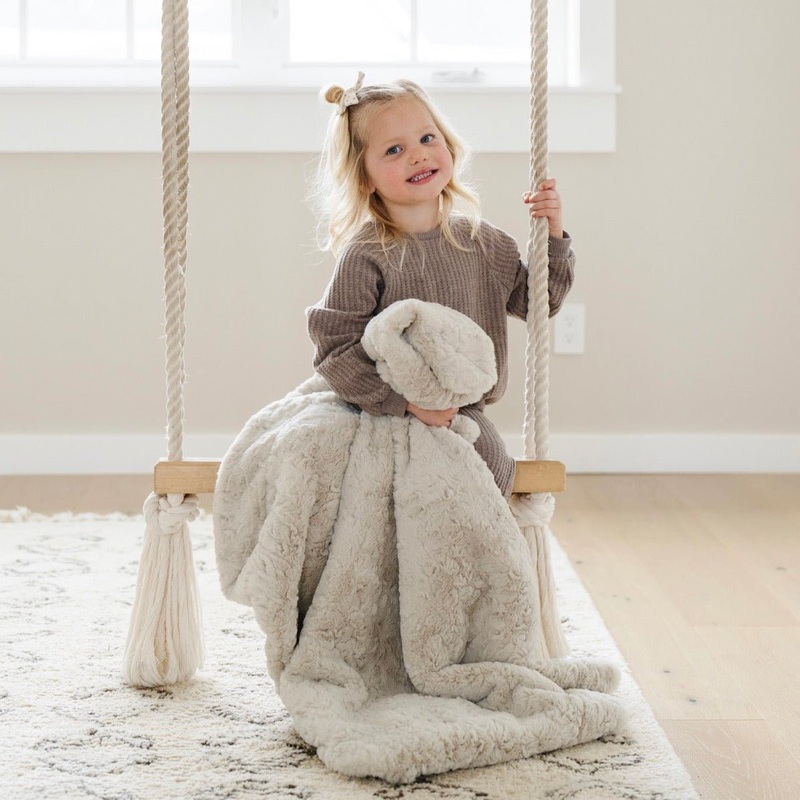 DREAM RECEIVING BLANKETS|Lilac|Sweet Mint|Oat|Blush|Heather Blue