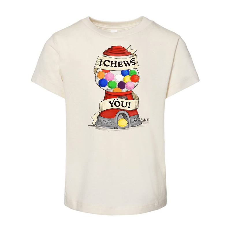 I Chews You – Natural [Children’s Tee]