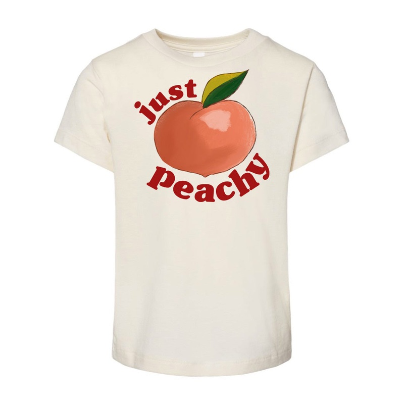 Just Peachy – Natural [Children’s Tee]