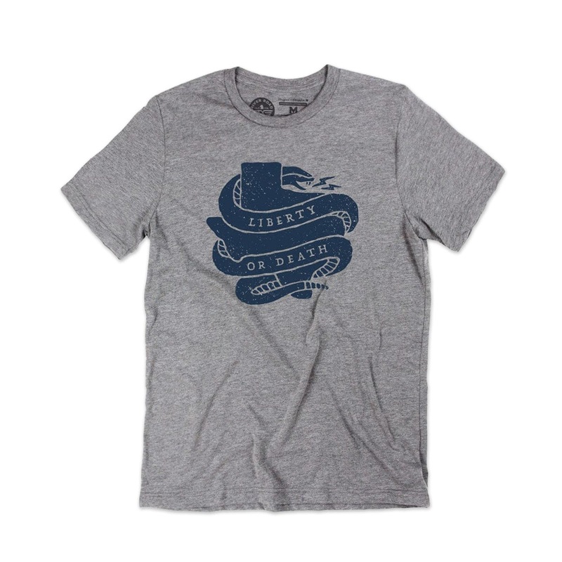 Liberty Or Death | Grey|S|M|L|XL|XXL|XXXL
