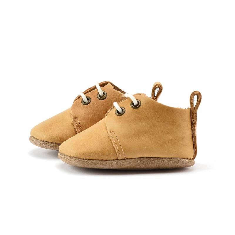Natural – Low Top Oxfords – Soft Sole