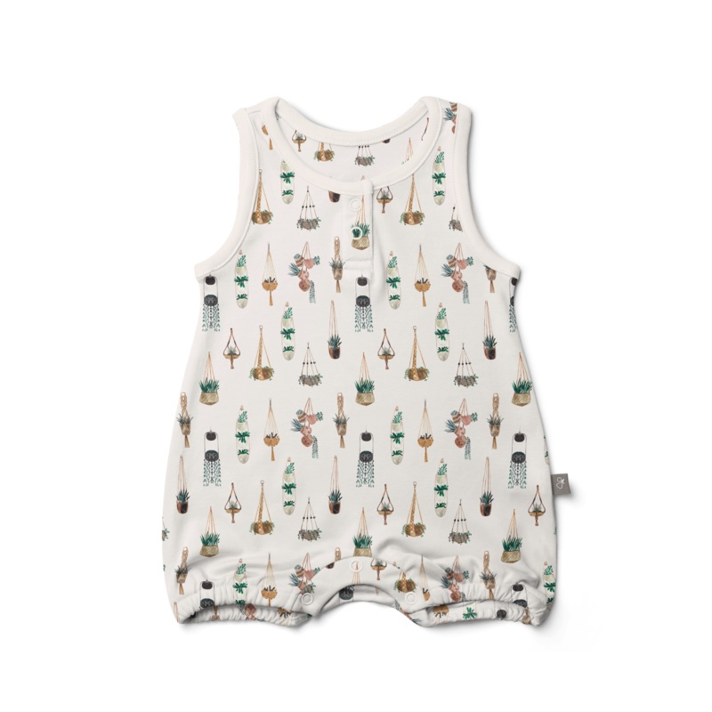 QUICK CHANGE ROMPER | MACRAME|0-3M|3-6M|6-12M