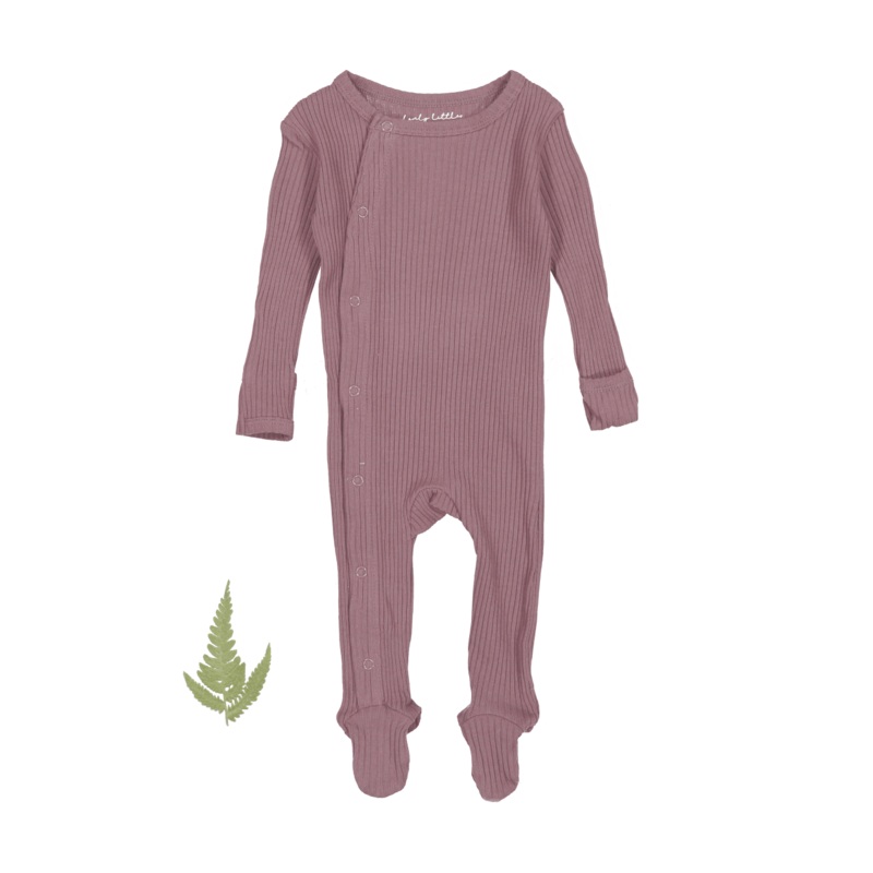 The Snap Romper – Mink|NB|0m|3m|6m|9m|12m|18m|24m
