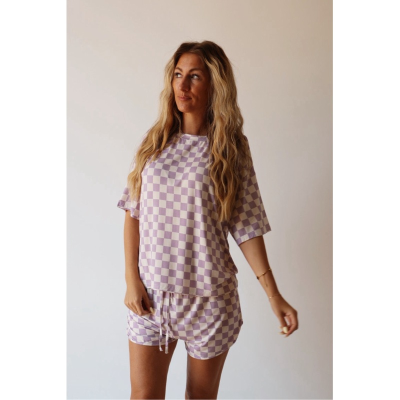Women’s Bamboo Short Set | Grape Soda