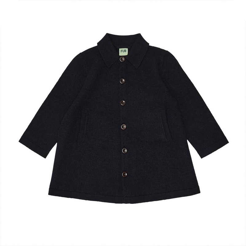 Felted Coat – Dark Navy|1yr|2yr|3-4yr|5yr|6yr