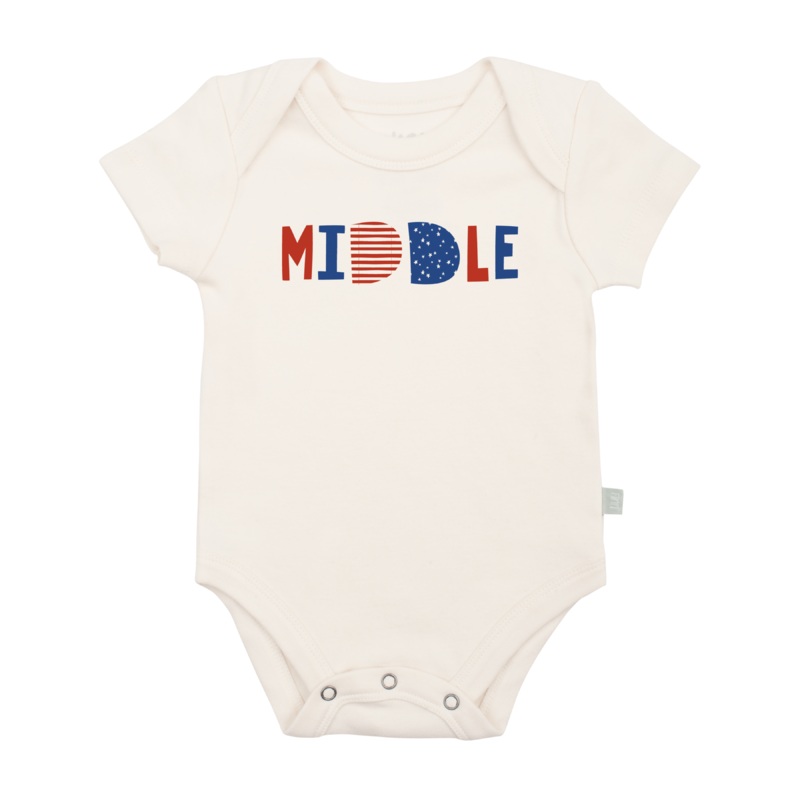 graphic bodysuit | middle|Default|0-3M|3-6M|6-9M|9-12M