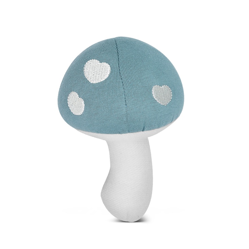 Mushroom Rattle – Teal|Teal