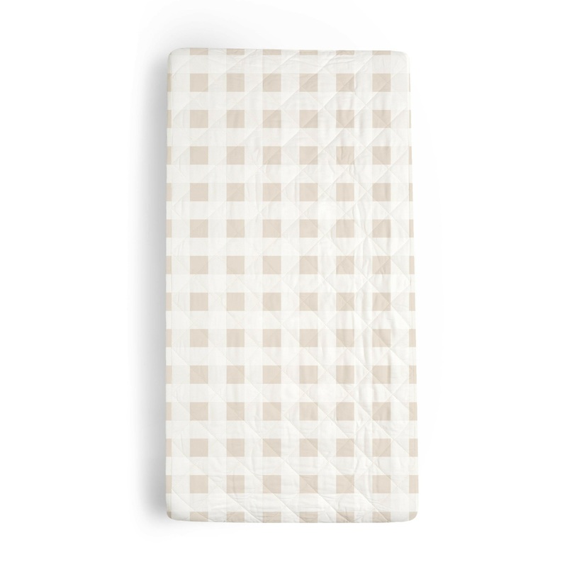 Organic Changing Pad Cover – Plaid