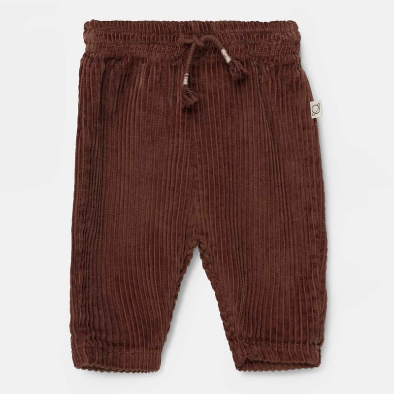 Organic Corduroy Baby Pants – Brown