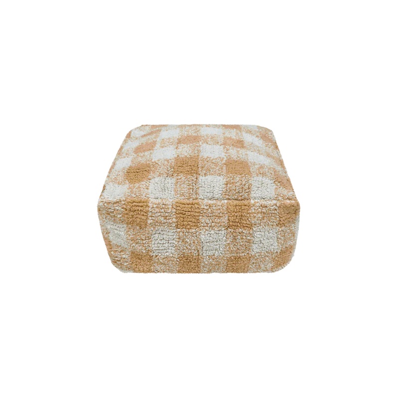 POUF VICHY HONEY|20 x 40 x 40 cm|Light Honey