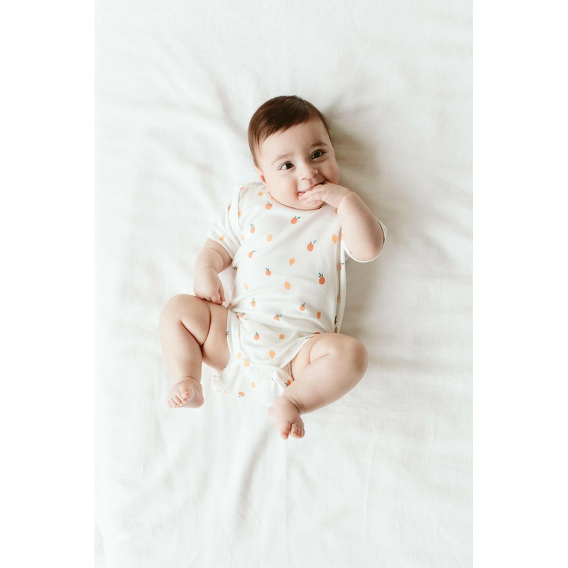 S/S BODYSUIT | CITRUS|0-3M|3-6M|6-12M|12-18M|18-24M