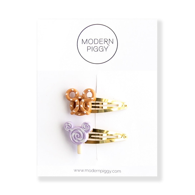 Snacks – Purple | Snap Clip Set