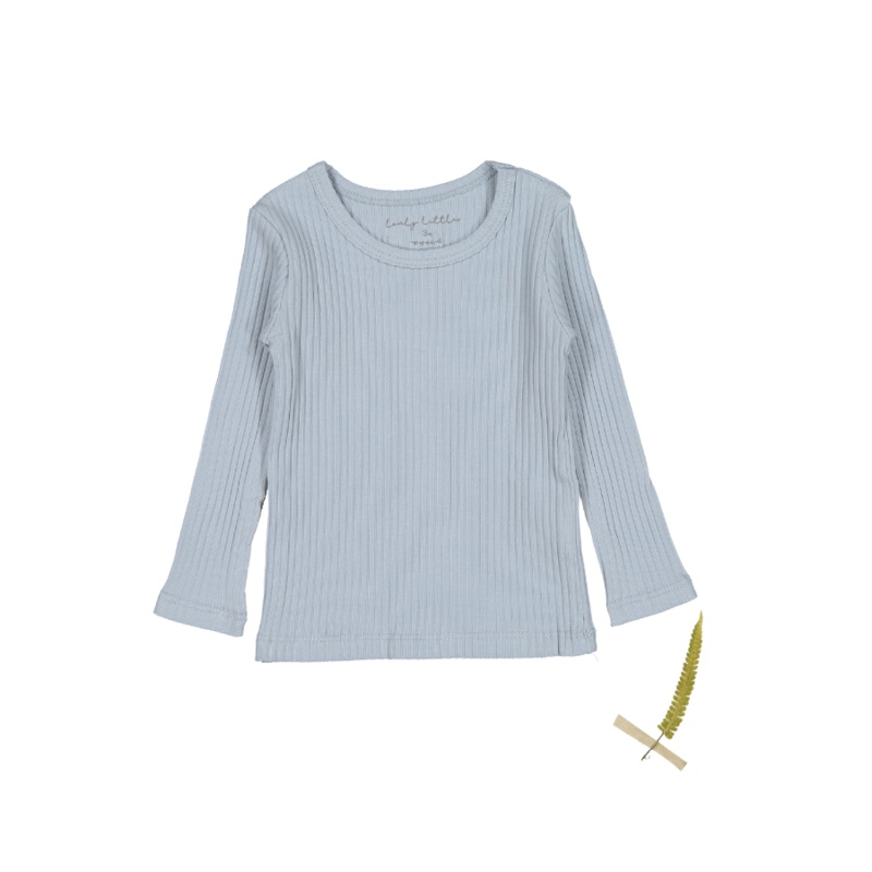 The Long Sleeve Tee –  Blue|3m|6m|12m|18m|24m|36m|4|6|8