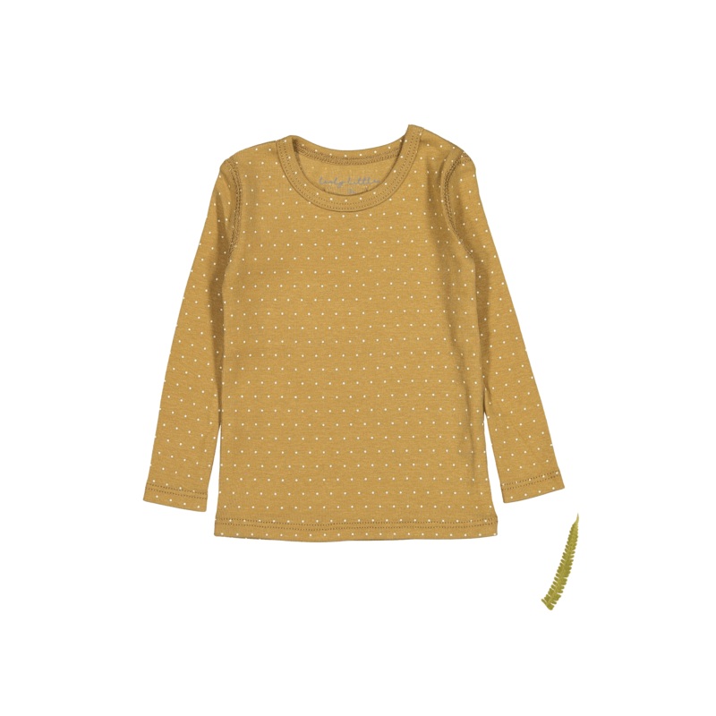 The Printed Long Sleeve Tee – Golden Dot