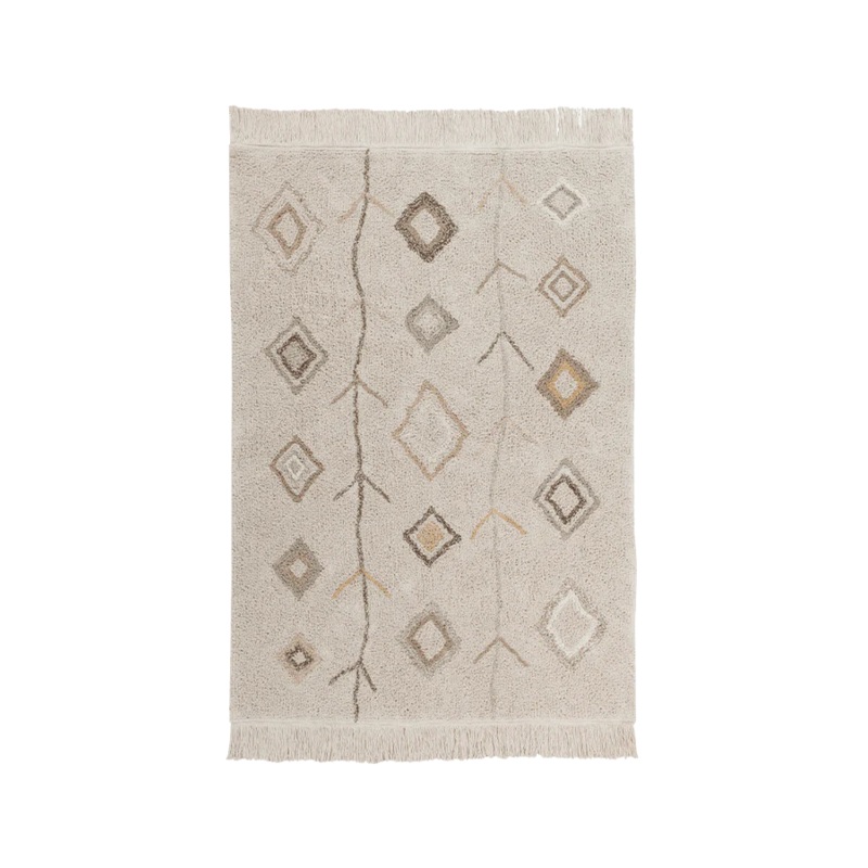 WASHABLE RUG KAAROL EARTH|140 x 200 cm|170 x 240 cm|Natural