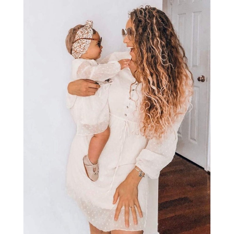 Windsor Dot Dress – Oyster|0-3months|3-6months|6-9months|9-12months|12-18months|18-24months|2T|3T|4T|5T|6|7|10|X-Small (Women)|Small (Women)|Medium (Women)|Large (Women)|X-Large (Women)|XX-Large (Women)