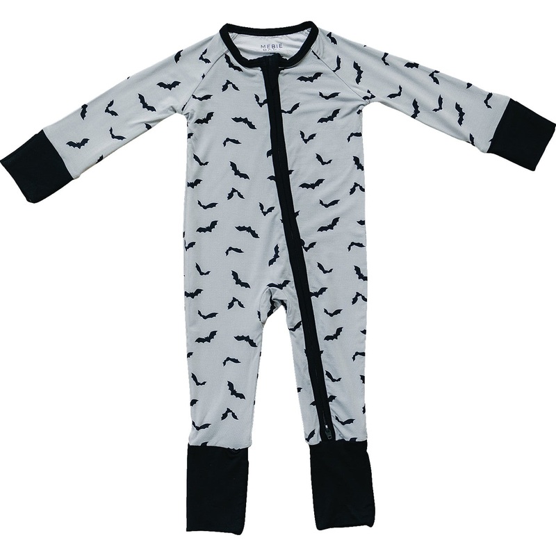 Bats Bamboo Zipper|NB|0-3|3-6|6-12|18
