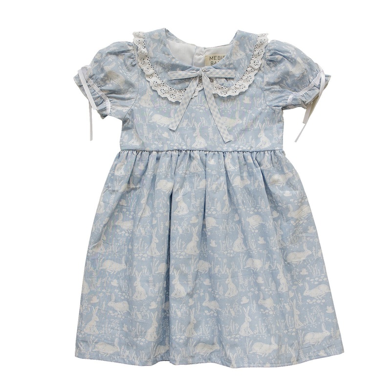 Blue Bunny Dress|3T|4T|5T|6Y|7Y