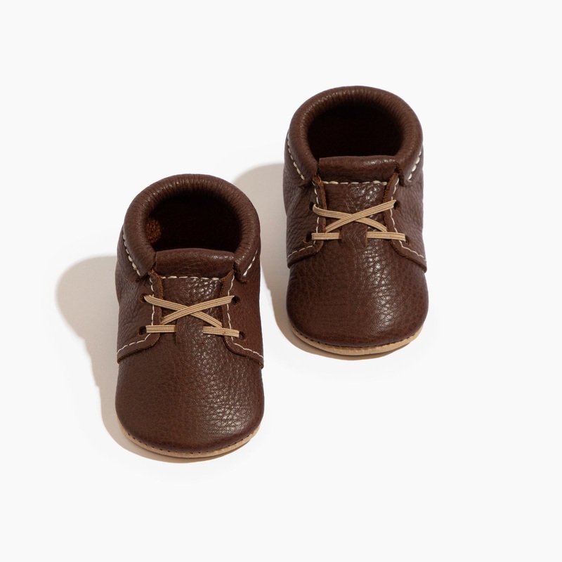 Chestnut Oxford Baby Shoe|Soft Sole|Hard Sole|1|2|3|4|5