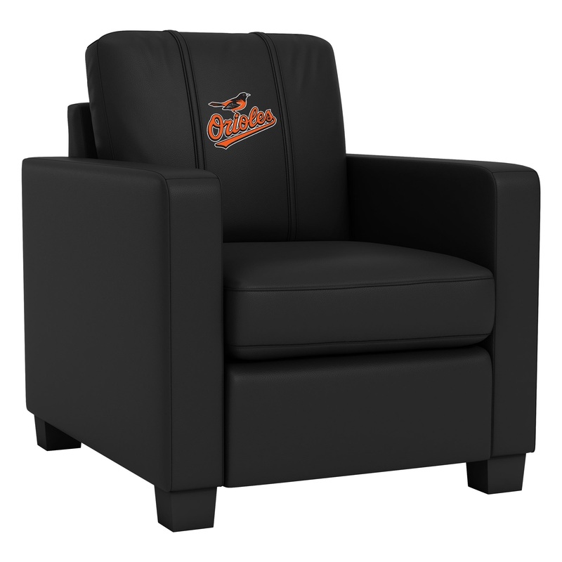 Dyno Stationary Club Chair with Baltimore Orioles Logo