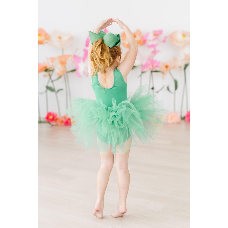 Kelly Green Tank Tutu Leotard|6-12M|12-24M|2T|3T|4T|5/6|7/8