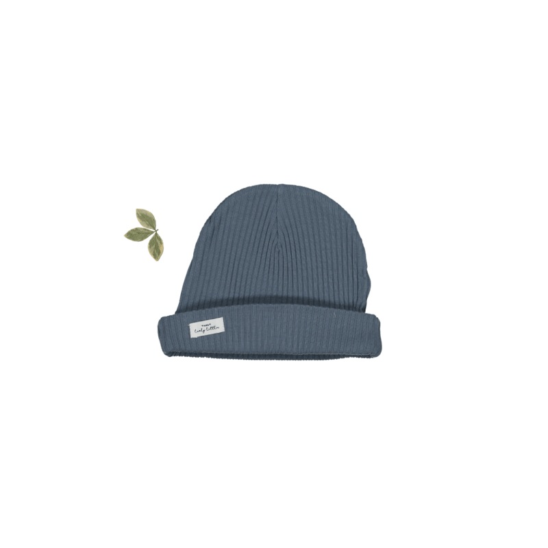 The Hat – Midnight Ribbed|0-3m|3-6m|6-12m|12-24m