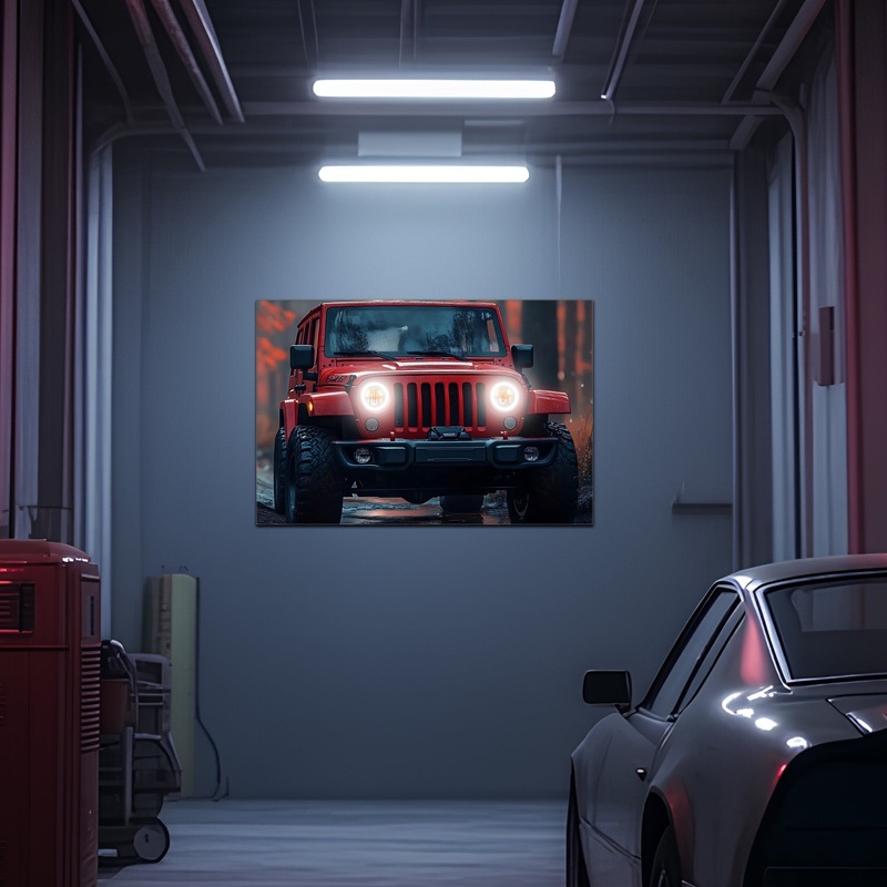 JEEP SUV light up sign, Car neon light sign, Car wall art lighted, Car led wall decor, Car led sign, Garage neon sign, Neon painting art For Man – UvCar03